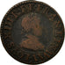 Coin, France, Louis XIII, Double tournois, buste enfantin, Double Tournois