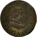 Moneda, Francia, Louis XIII, Double tournois, buste juvénile, Double Tournois