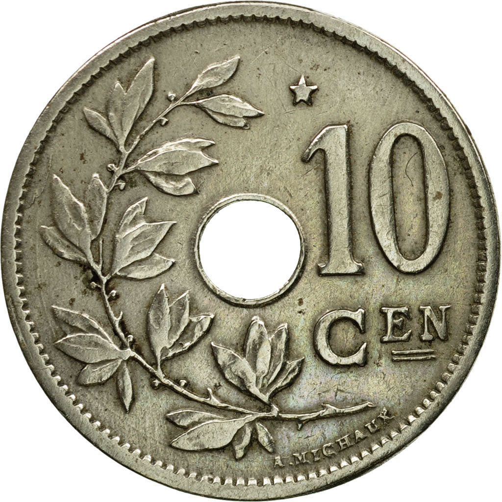Coin, Belgium, 10 Centimes, 1930, EF(40-45), Nickel-brass, KM:96