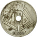 Monnaie, Belgique, 10 Centimes, 1939, B+, Nickel-brass, KM:113.1