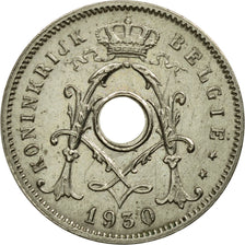Coin, Belgium, 5 Centimes, 1930, AU(50-53), Nickel-brass, KM:94