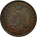 Moneta, Belgio, Albert I, 2 Centimes, 1911, BB+, Rame, KM:64