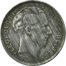 Coin, Belgium, 5 Francs, 5 Frank, 1945, VF(30-35), Zinc, KM:129.1