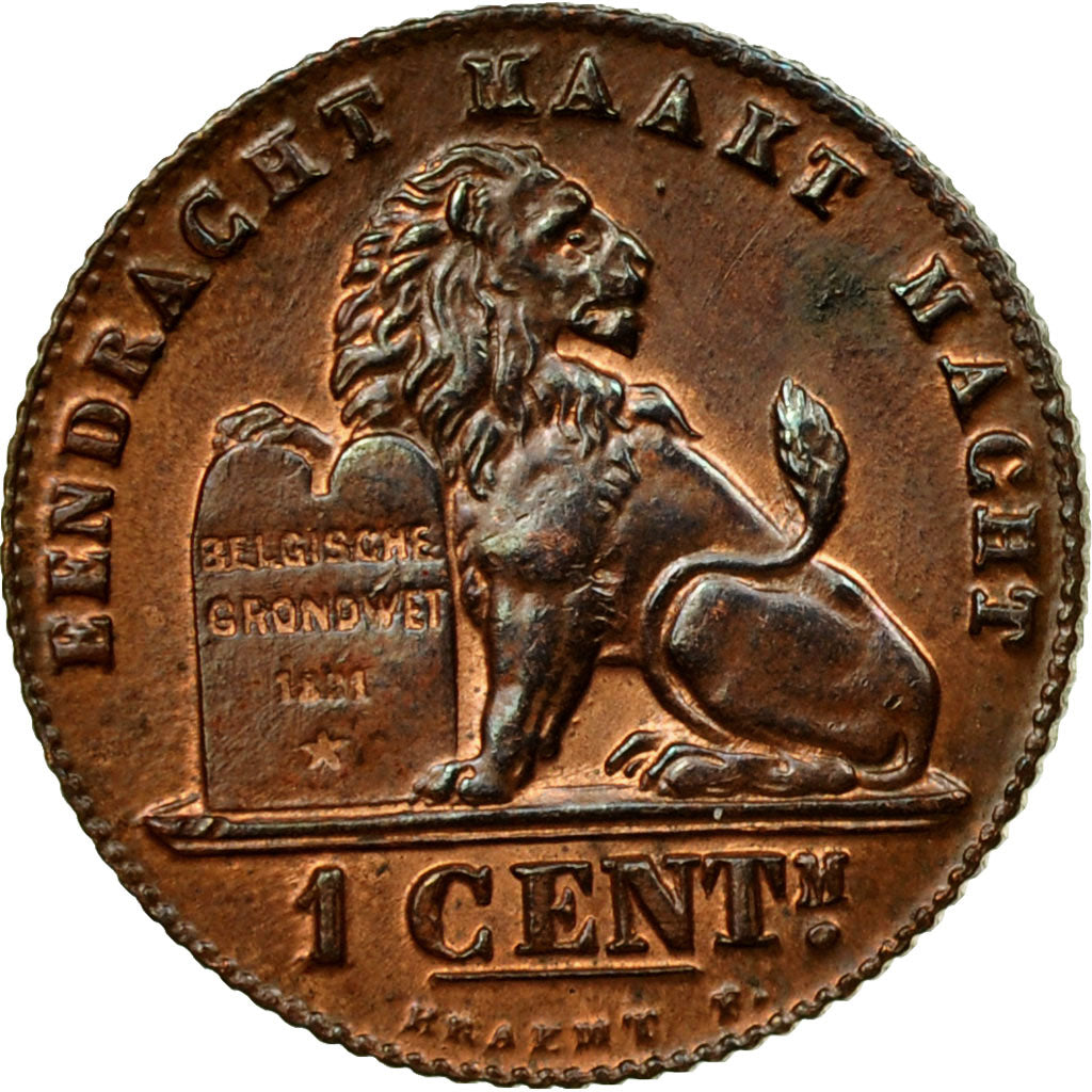 Moneta, Belgio, Centime, 1912, BB, Rame, KM:77