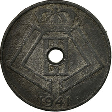 Moneta, Belgio, 5 Centimes, 1941, BB, Zinco, KM:123
