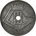 Coin, Belgium, 5 Centimes, 1941, EF(40-45), Zinc, KM:124