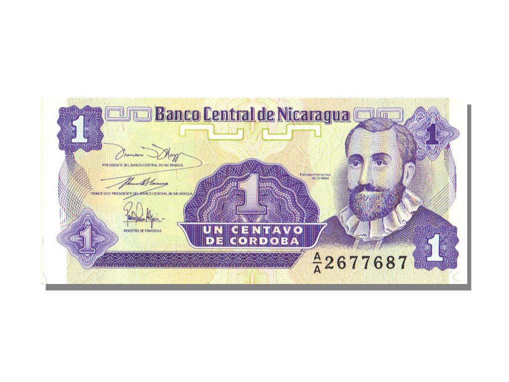 Nicaragua, 1 Centavo, KM #167, UNC(65-70), A/A