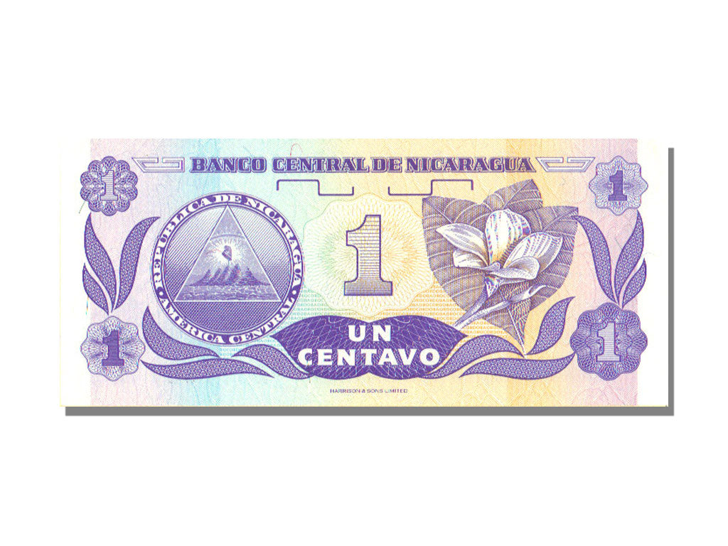 Nicaragua, 1 Centavo, KM #167, UNC(65-70), A/A
