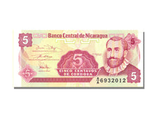 Nicaragua, 5 Centavos, KM #168a, UNC(65-70), A/A