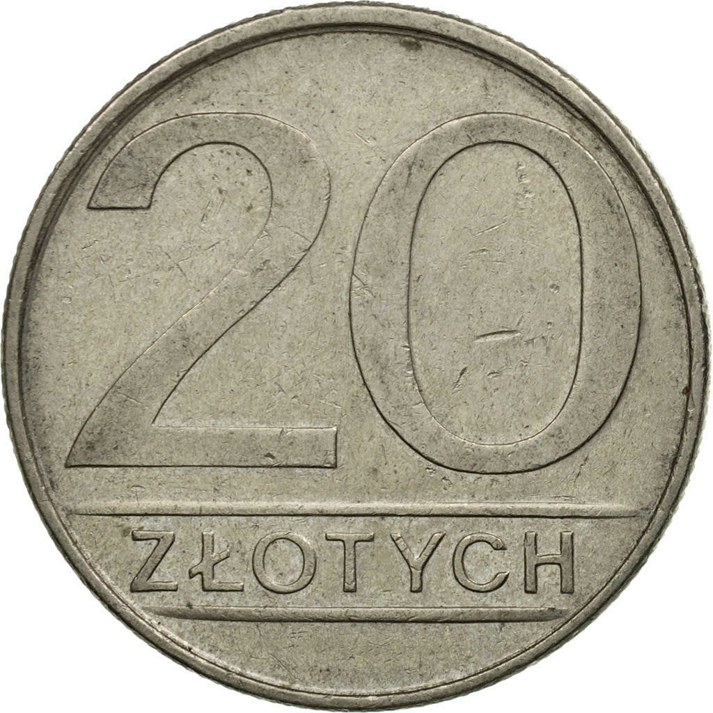 Monnaie, Pologne, 20 Zlotych, 1985, Warsaw, TTB, Copper-nickel, KM:153.1