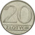 Monnaie, Pologne, 20 Zlotych, 1989, Warsaw, TTB+, Copper-nickel, KM:153.2
