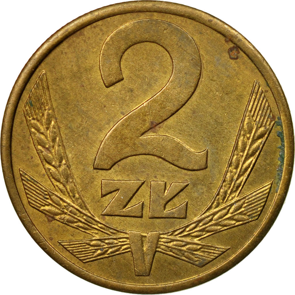Monnaie, Pologne, 2 Zlote, 1988, Warsaw, TB+, Laiton, KM:80.2