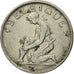 Münze, Belgien, 2 Francs, 2 Frank, 1923, S+, Nickel, KM:91.1