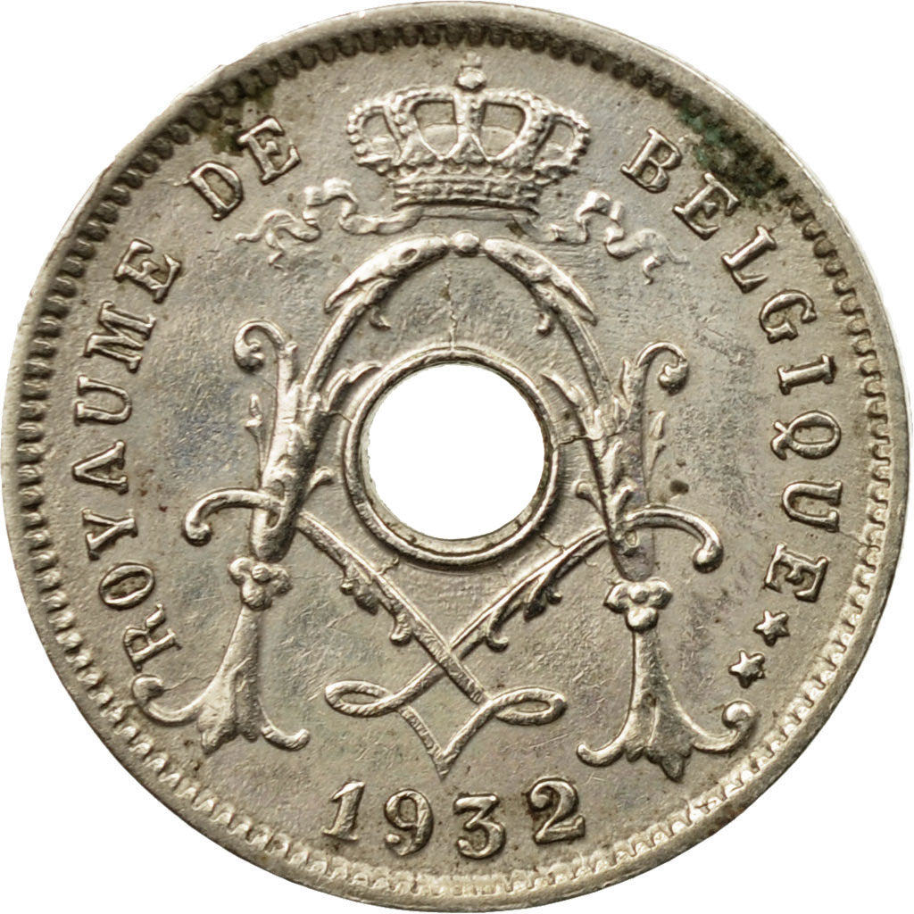 Coin, Belgium, 5 Centimes, 1932, VF(20-25), Nickel-brass, KM:93