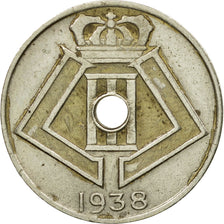Coin, Belgium, 5 Centimes, 1938, VF(20-25), Nickel-brass, KM:110.1