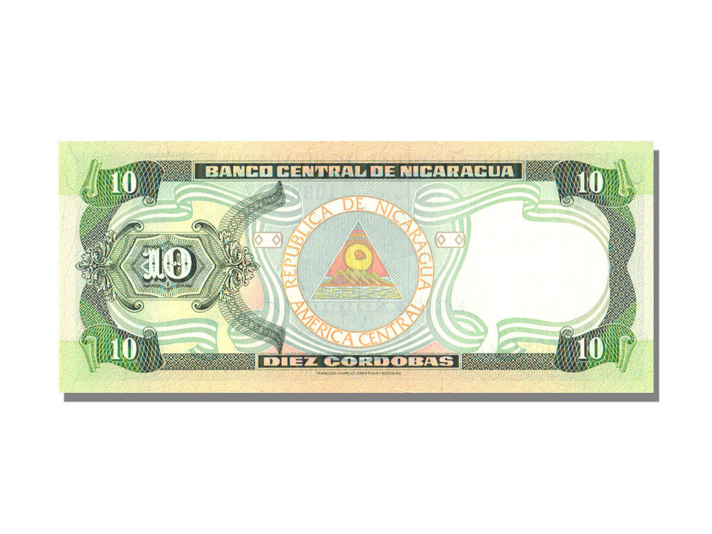 Nicaragua, 10 Córdobas, 1999, KM #188, UNC(65-70), D