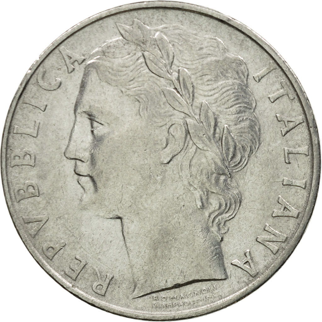 Münze, Italien, 100 Lire, 1959, Rome, SS, Stainless Steel, KM:96.1