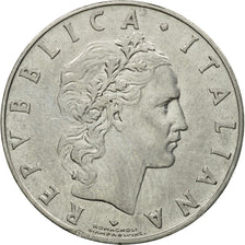 Coin, Italy, 50 Lire, 1960, Rome, VF(30-35), Stainless Steel, KM:95.1