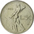 Moneta, Italia, 50 Lire, 1963, Rome, MB, Acciaio inossidabile, KM:95.1