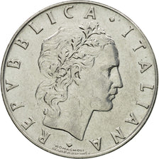 Coin, Italy, 50 Lire, 1969, Rome, VF(30-35), Stainless Steel, KM:95.1