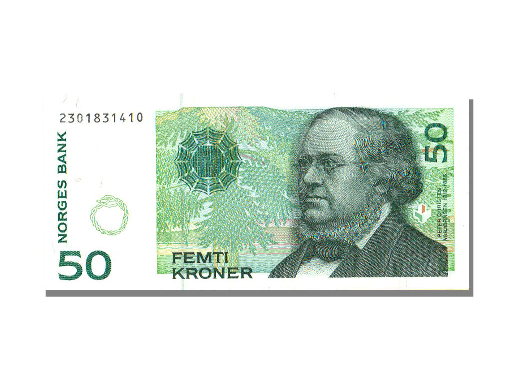Norway, 50 Kroner, 1998, KM #46a, UNC(65-70)