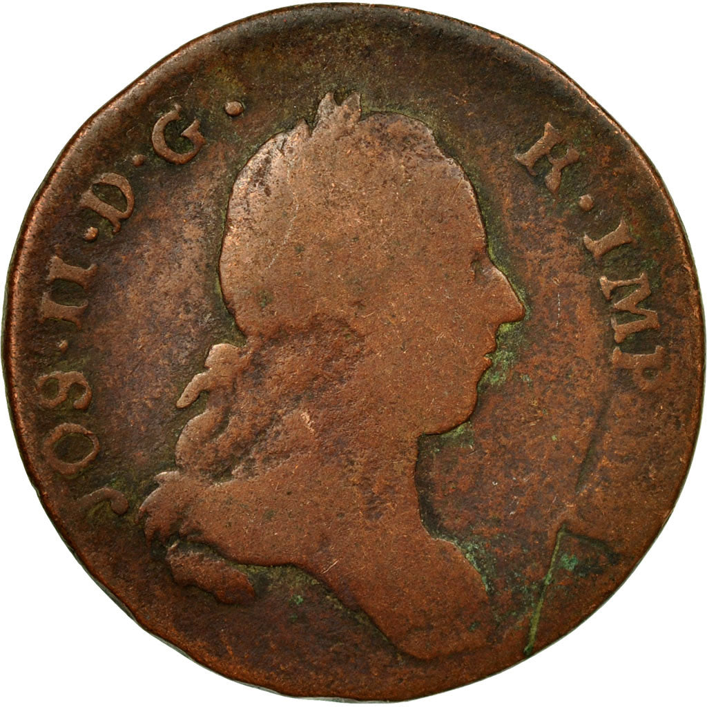 Coin, AUSTRIAN NETHERLANDS, Joseph II, Liard, Oord, 1782, Brussels, F(12-15)