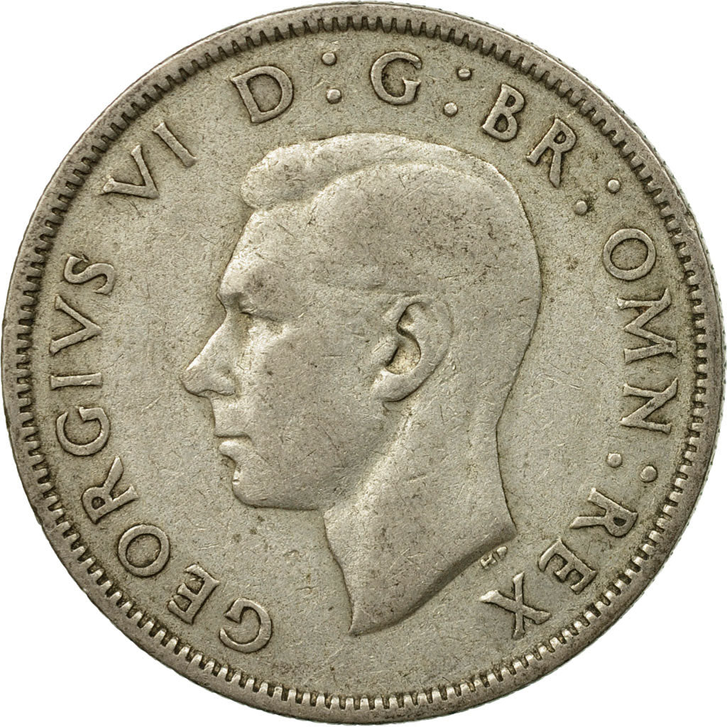 Coin, Great Britain, George VI, Florin, Two Shillings, 1946, EF(40-45), Silver