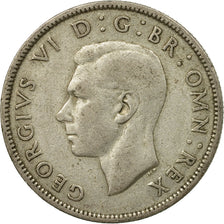 Coin, Great Britain, George VI, Florin, Two Shillings, 1946, EF(40-45), Silver