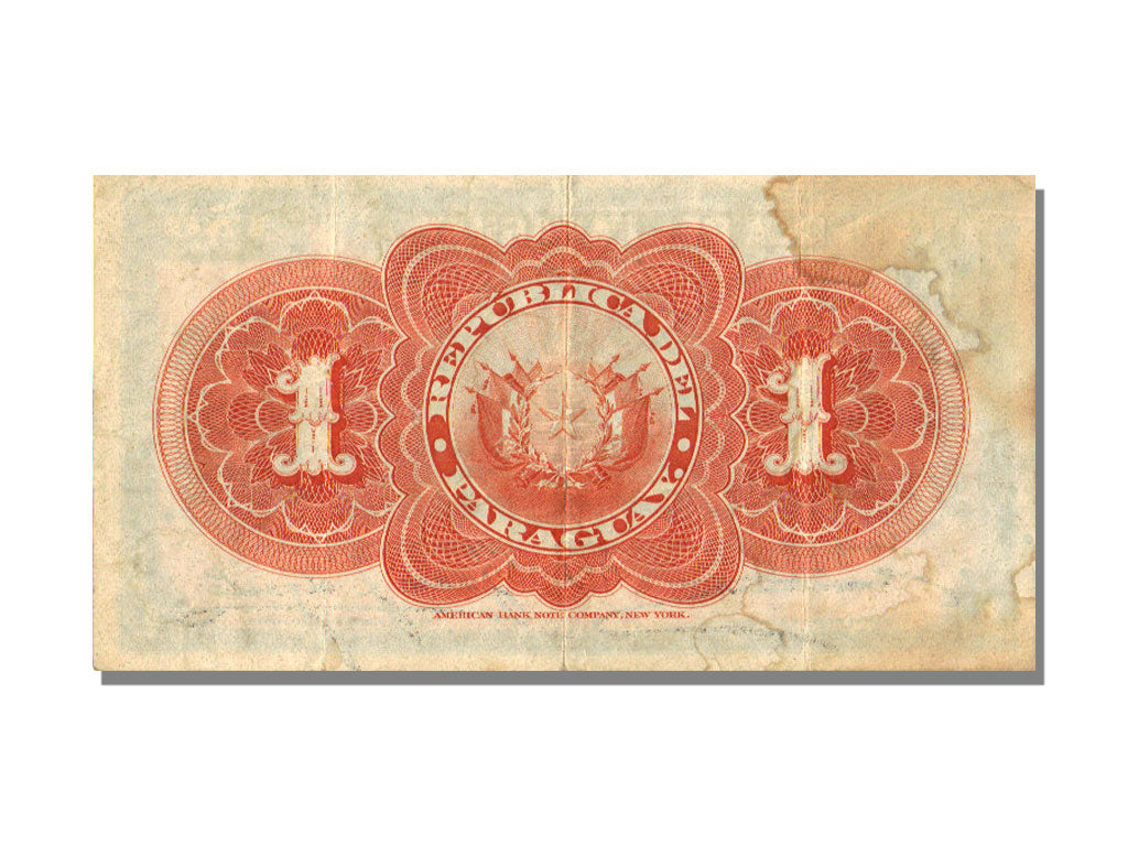 Paraguay, 1 Peso, 1907, EF(40-45)
