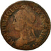 Munten, Frankrijk, Dupré, 5 Centimes, AN 8, Paris, ZG+, Bronze, KM:640.1, Le