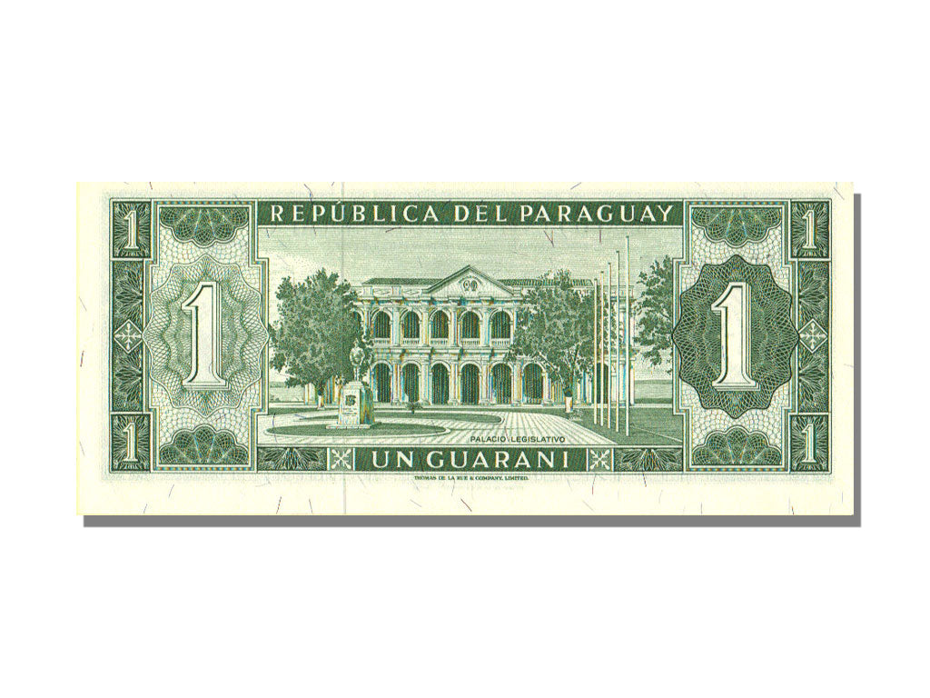 Paraguay, 1 Guaraní, 1952, KM #193b, UNC(65-70), A
