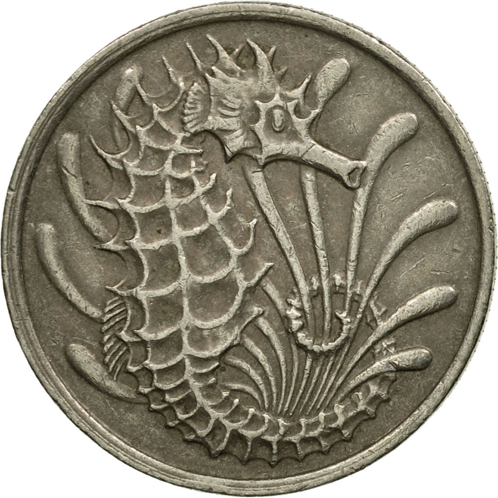 Coin, Singapore, 10 Cents, 1979, Singapore Mint, VF(30-35), Copper-nickel, KM:3