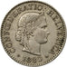 Coin, Switzerland, 10 Rappen, 1880, Bern, EF(40-45), Copper-nickel, KM:27