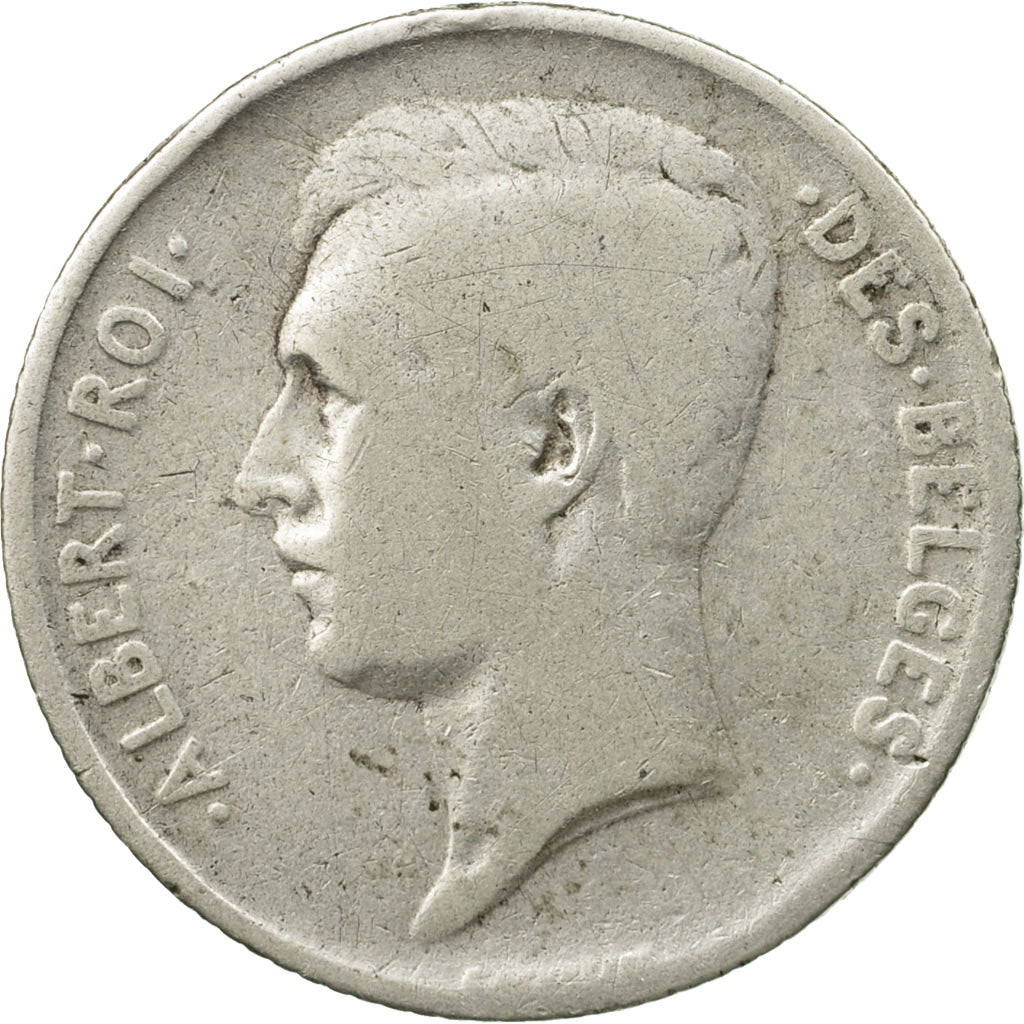 Coin, Belgium, Franc, 1911, F(12-15), Silver, KM:72