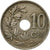 Moneta, Belgia, 10 Centimes, 1923, EF(40-45), Miedź-Nikiel, KM:52