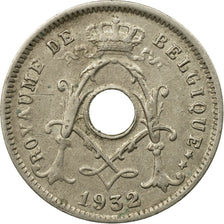 Coin, Belgium, 5 Centimes, 1932, EF(40-45), Nickel-brass, KM:93