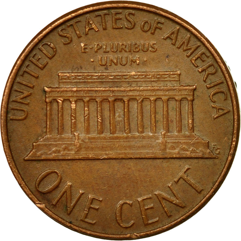 Coin, United States, Lincoln Cent, Cent, 1975, U.S. Mint, Philadelphia