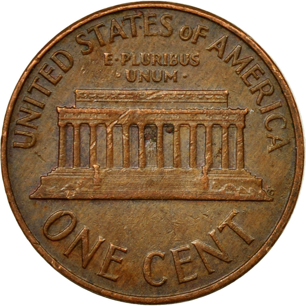 Coin, United States, Lincoln Cent, Cent, 1963, U.S. Mint, Denver, VF(30-35)