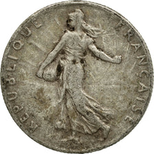 Coin, France, Semeuse, 50 Centimes, 1914, Paris, VF(30-35), Silver, KM:854, Le