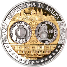 Malta, Medal, L'Europe, MS(65-70), Silver