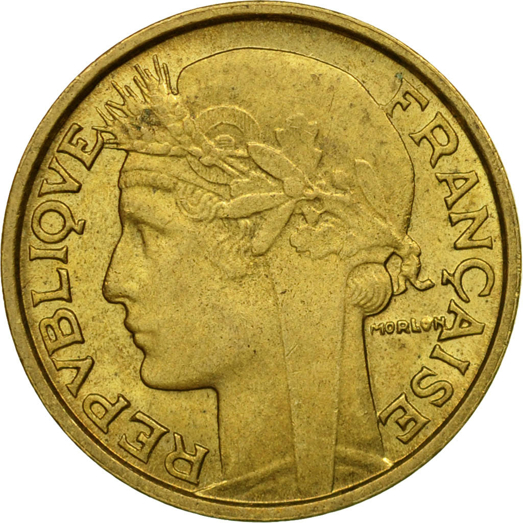 Coin, France, Morlon, 50 Centimes, 1932, Paris, VF(30-35), Aluminum-Bronze