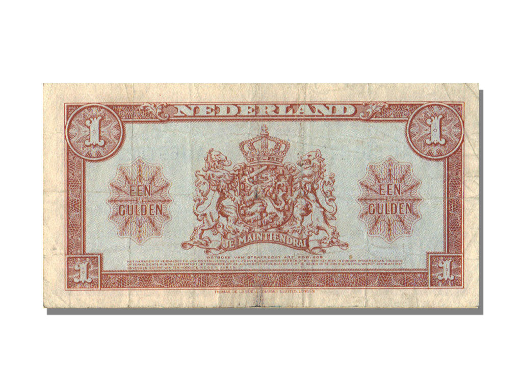 Netherlands, 1 Gulden, 1945, 1945-05-18, EF(40-45)