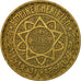 Moneta, Marocco, Mohammed V, 5 Francs, 1365, Paris, MB, Alluminio-bronzo, KM:43