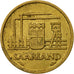Coin, SAARLAND, 10 Franken, 1954, Paris, VF(30-35), Aluminum-Bronze, KM:1
