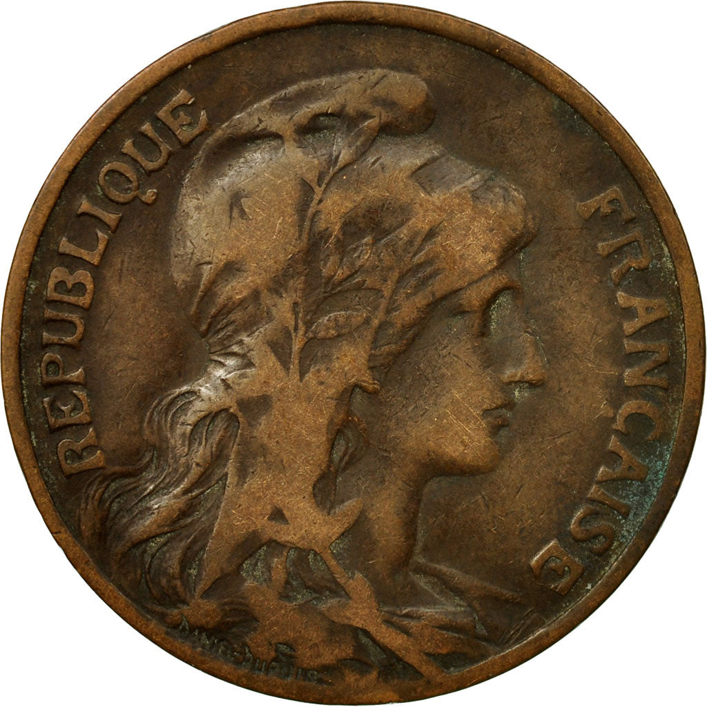 Coin, France, Dupuis, 10 Centimes, 1904, Paris, VF(20-25), Bronze, KM:843