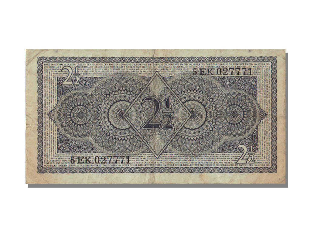 Netherlands, 2 1/2 Gulden, 1949, KM #73, 1949-08-08, EF(40-45), 5 EK