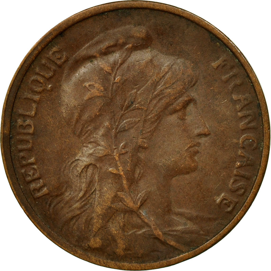 Coin, France, Dupuis, 5 Centimes, 1915, Paris, VF(30-35), Bronze, KM:842, Le