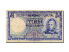 Netherlands, 10 Gulden, 1945, KM #75a, 1945-05-07, EF(40-45), 2AD