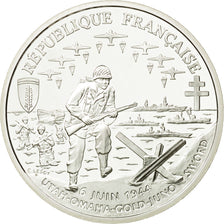 Coin, France, Franc, 1993, Paris, MS(65-70), Silver, KM:1014