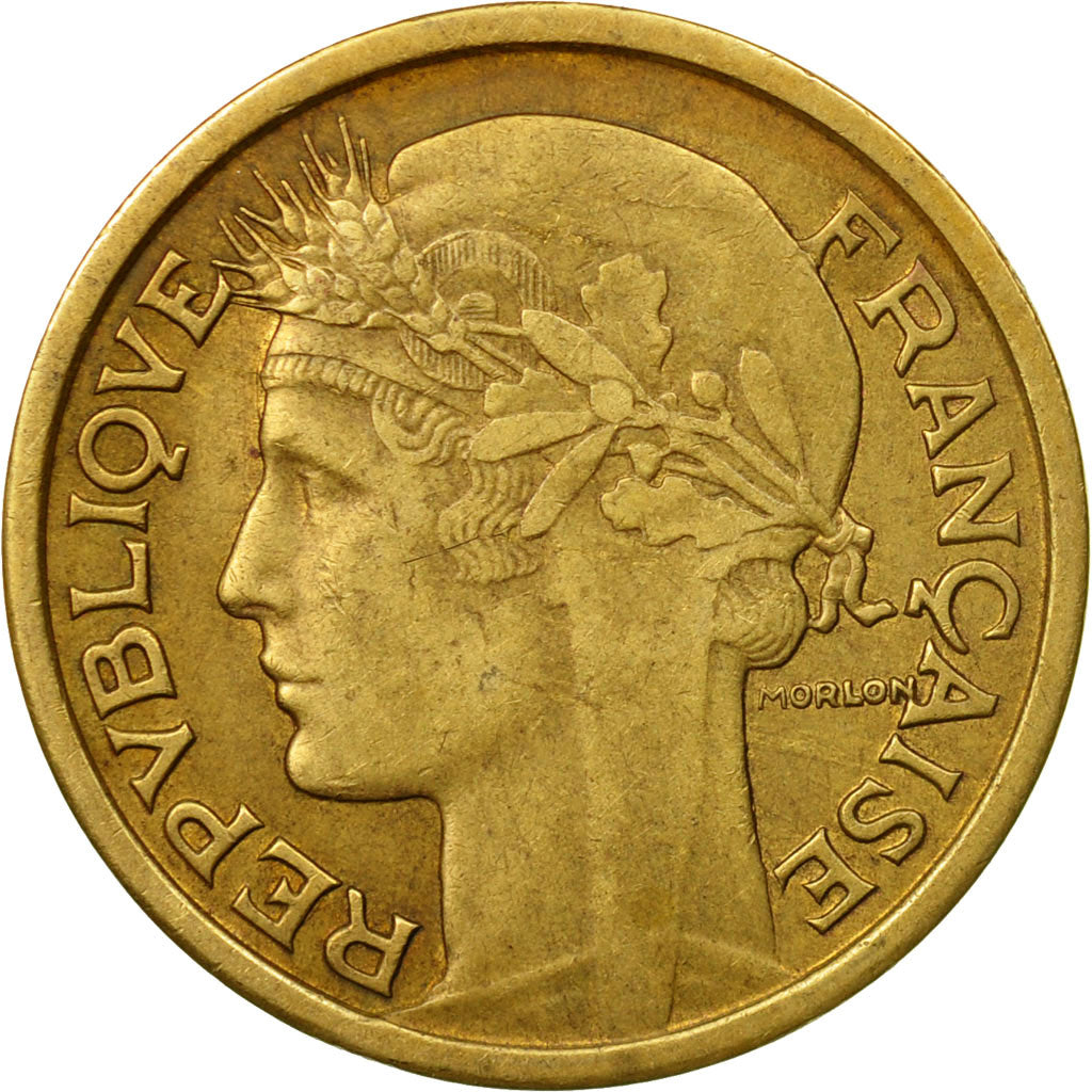 Coin, France, Morlon, Franc, 1940, Paris, EF(40-45), Aluminum-Bronze, KM:885, Le